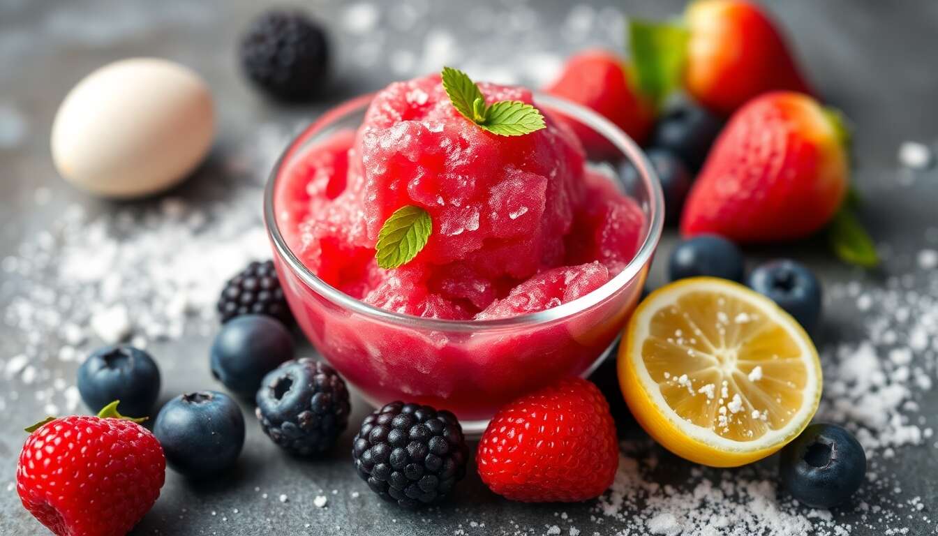 Recette de sorbet maison minceur : rafraîchissez vos papilles !