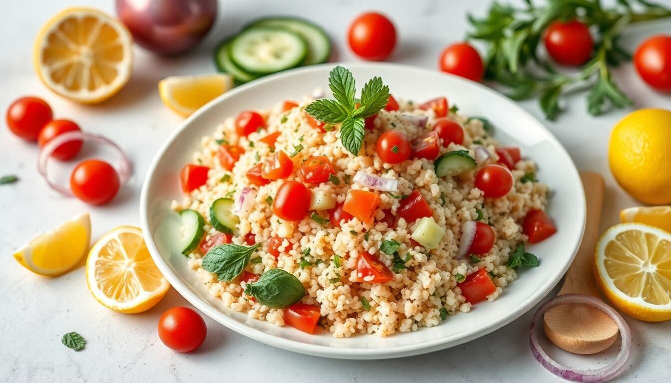 Recette minceur : taboulé léger et savoureux