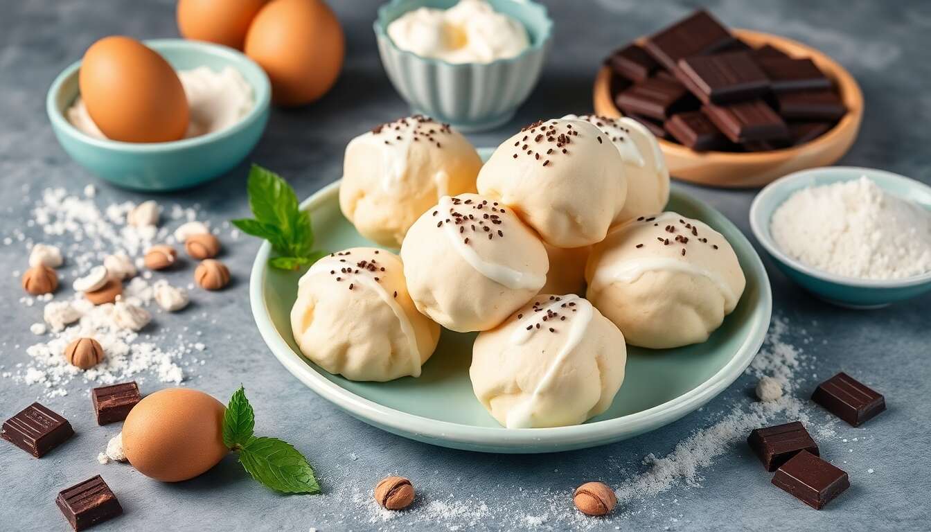 Recette minceur : profiteroles légères et savoureuses