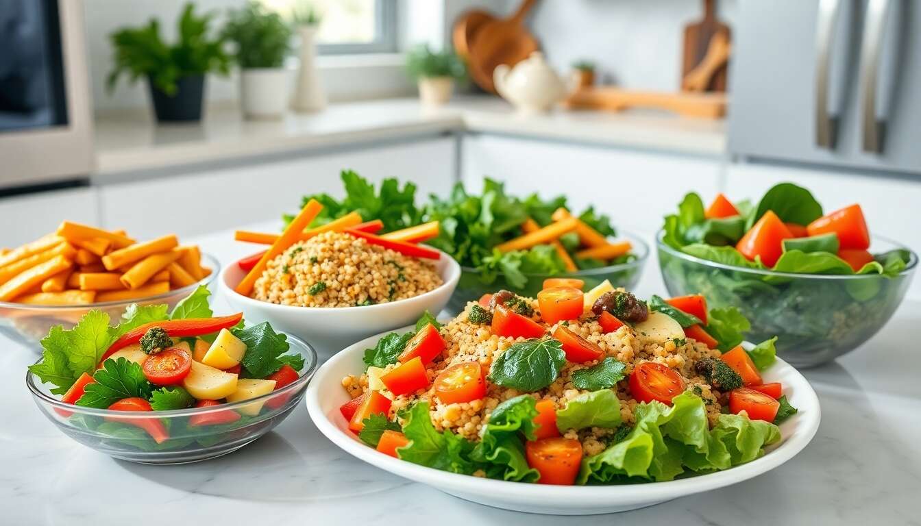 Accompagnements de plats : idées minceur