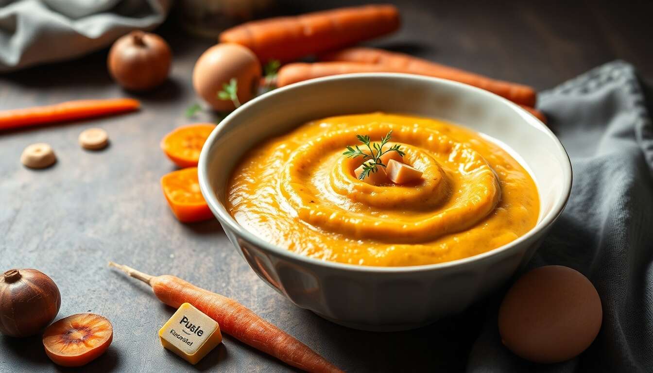 Purée de châtaignes à la carotte : recette minceur savoureuse