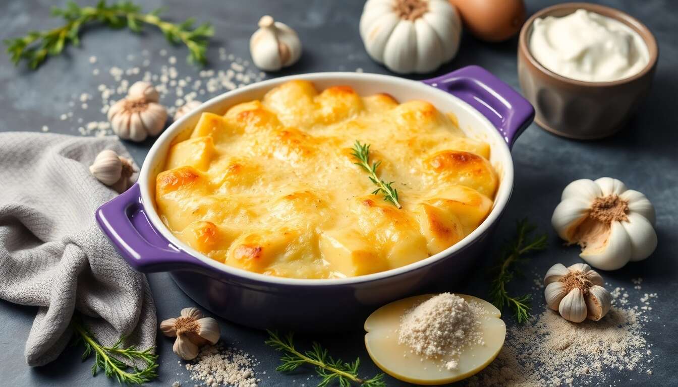 Gratin Dauphinois Allégé au Lait