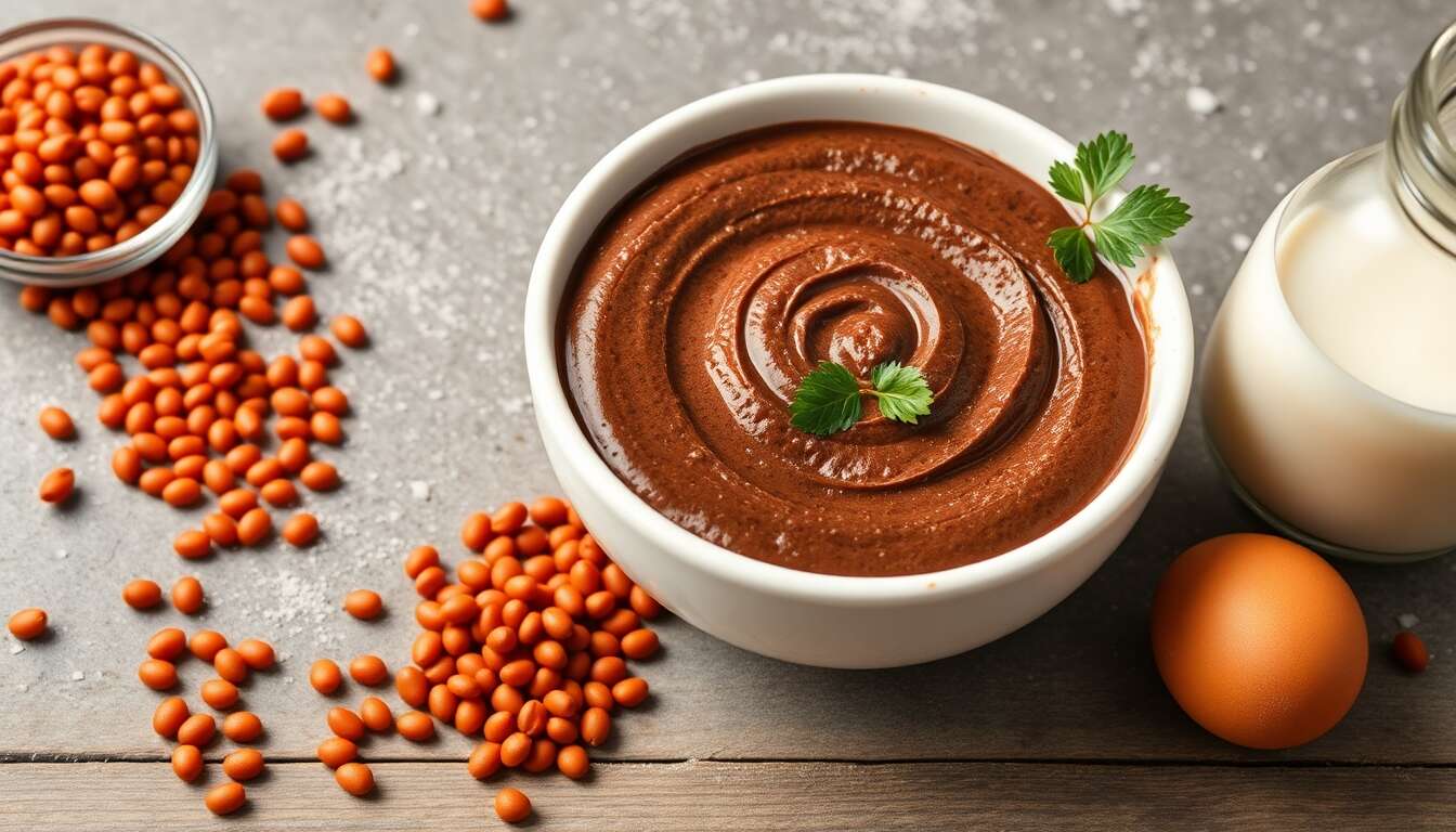 Choco Dahl : pâte à tartiner minceur aux lentilles
