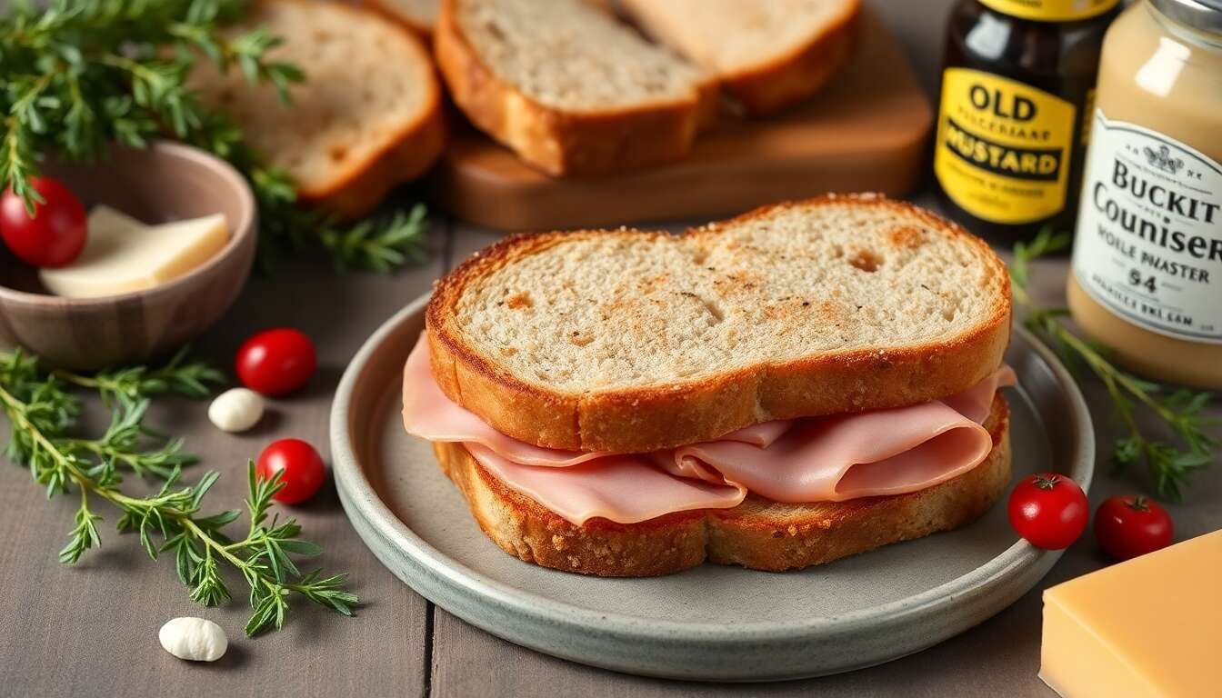 Recette minceur : croque-monsieur maison léger