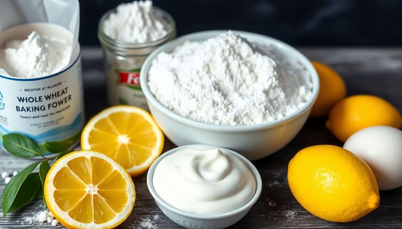 Cake au citron : recette minceur rapide et facile
