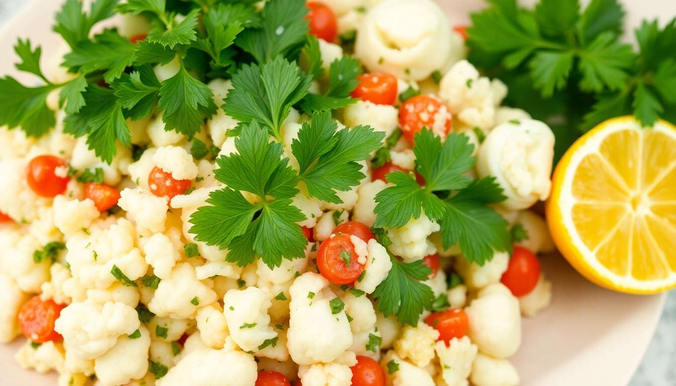 Taboulé de chou-fleur minceur : la recette légère et savoureuse