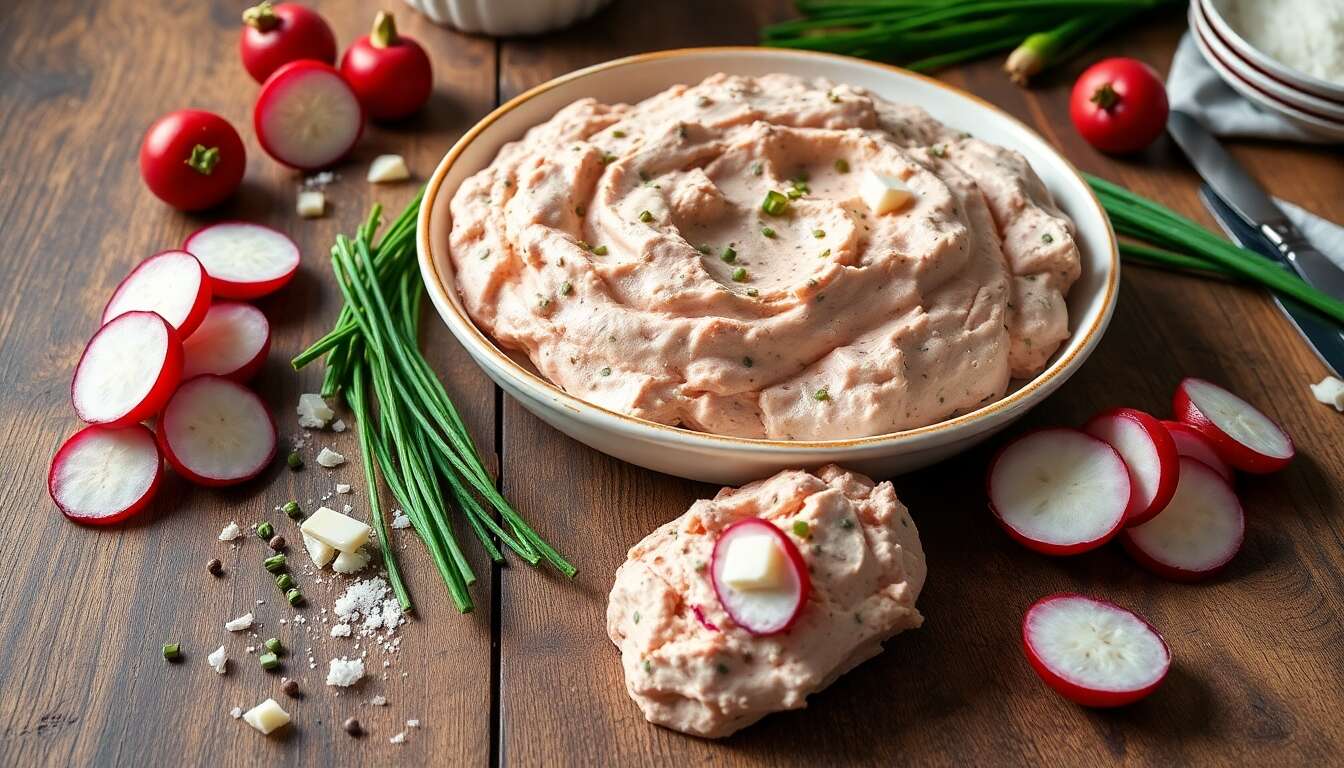 Recette minceur : tartinade de radis savoureuse