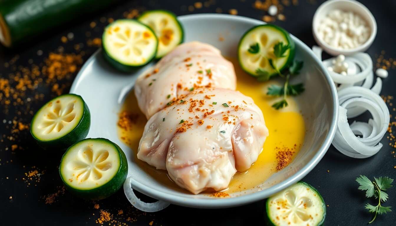 Recettes minceur : délices de poulet léger