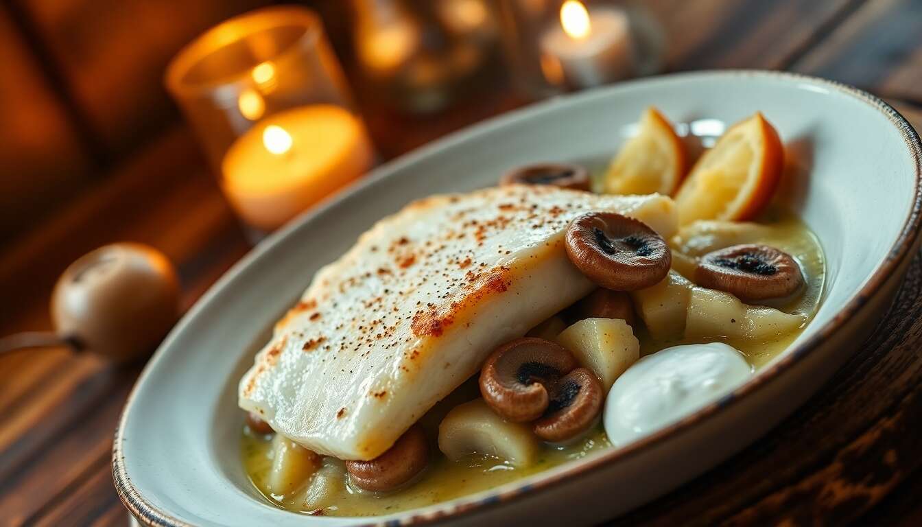 Champignons farcis au haddock : recette minceur délicieuse