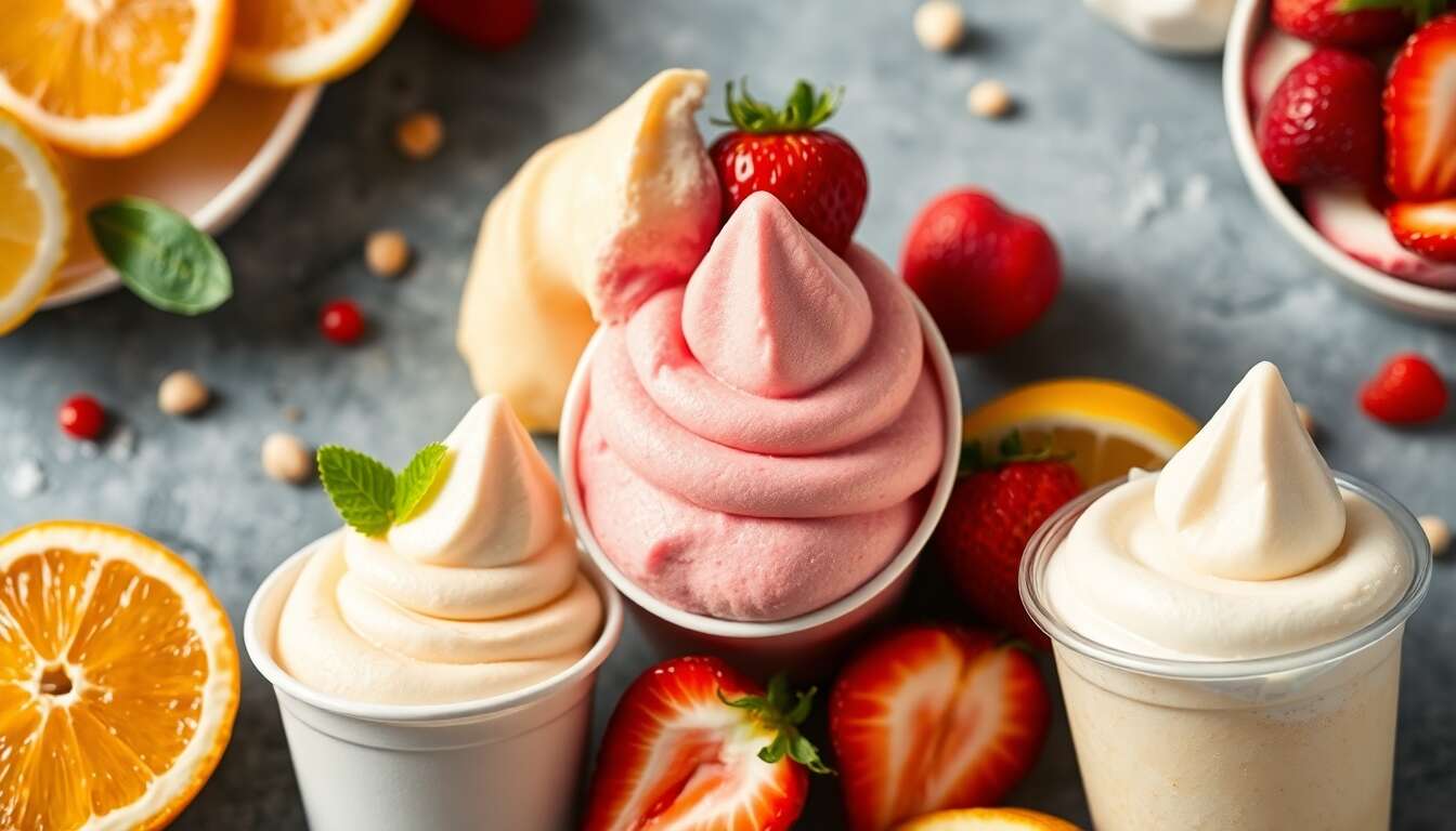 Recettes minceur : glaces légères et savoureuses