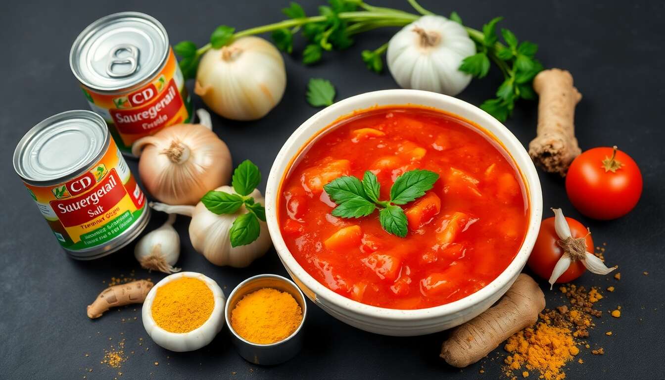 Sauce rougail : recette minceur savoureuse