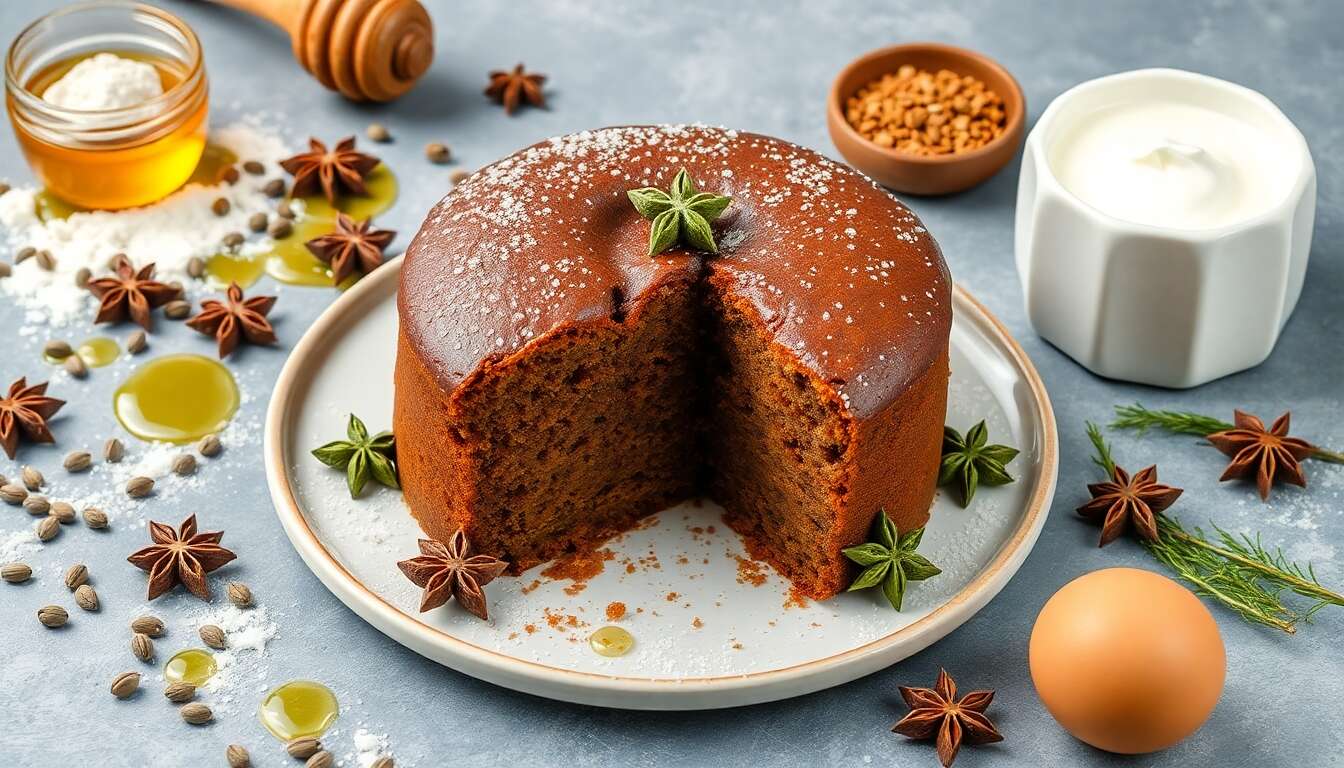 Recette minceur : pain d'épices à l'anis vert