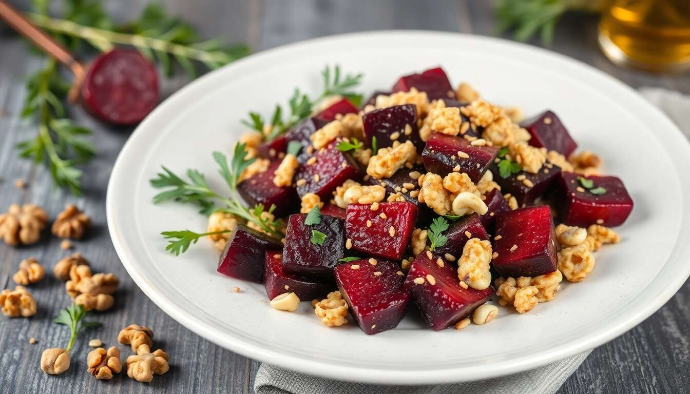 Salade de betteraves au cumin : recette minceur savoureuse