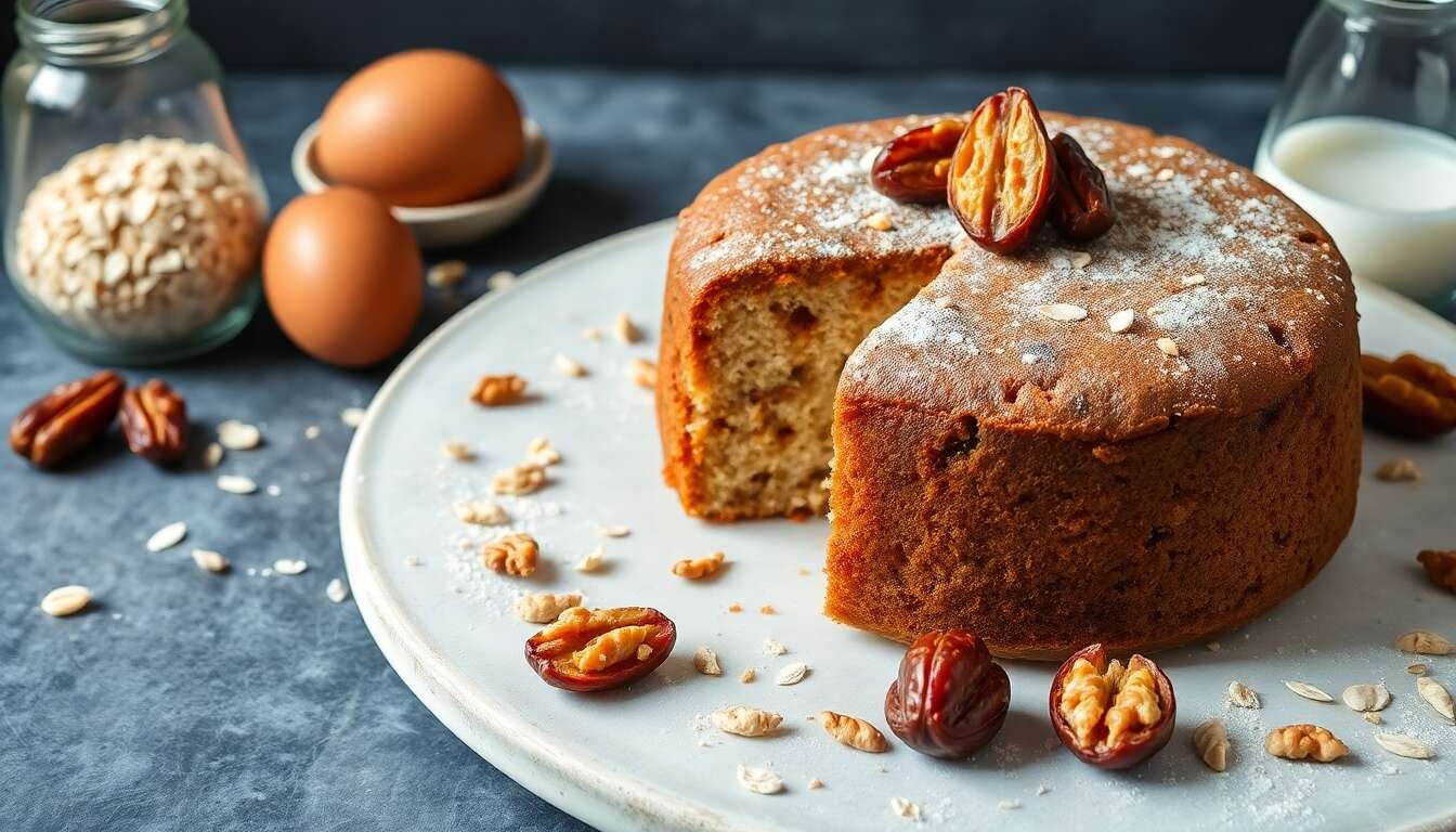 Cake minceur aux fruits frais et secs