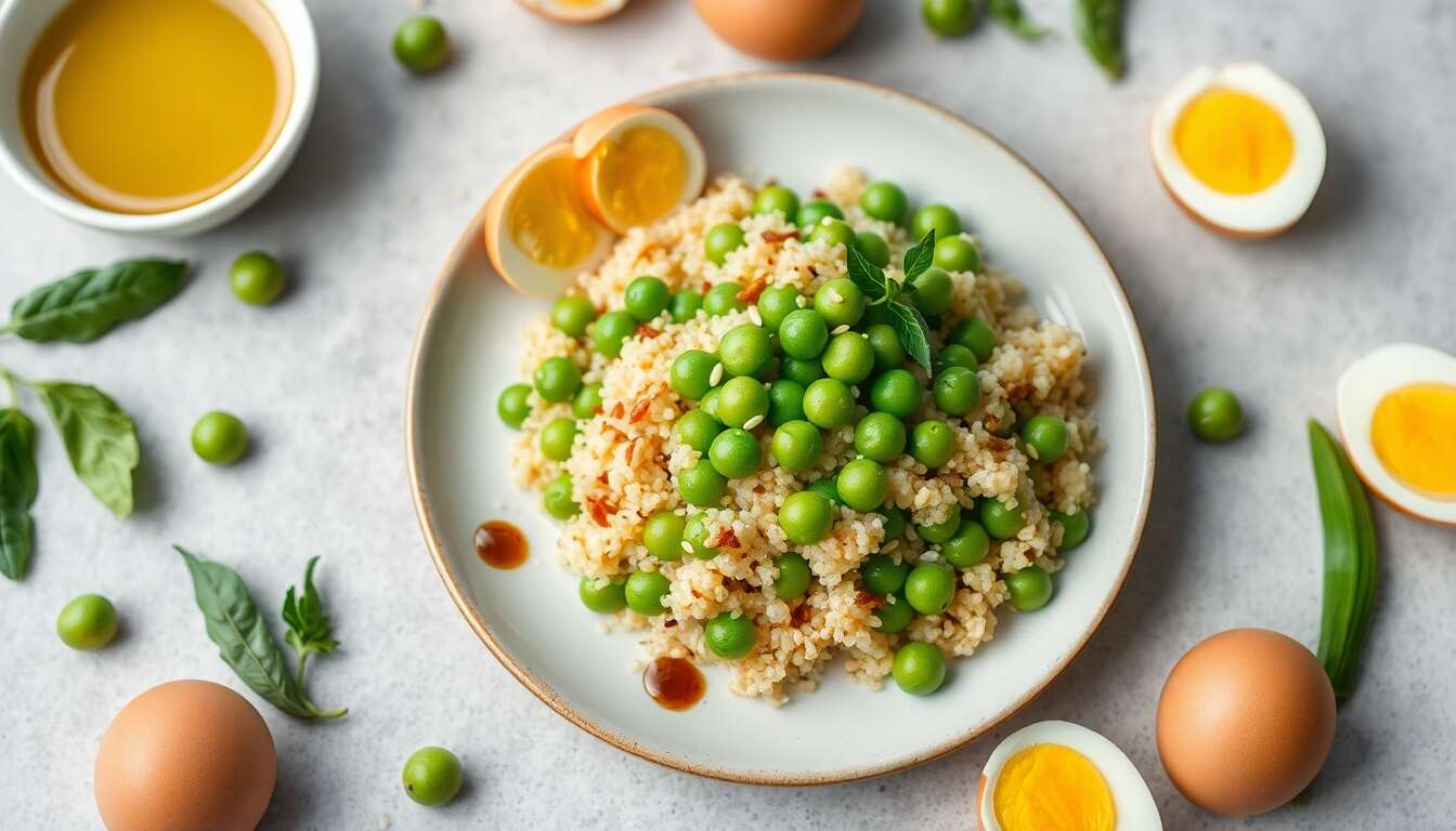 Recettes minceur : délices aux petits pois