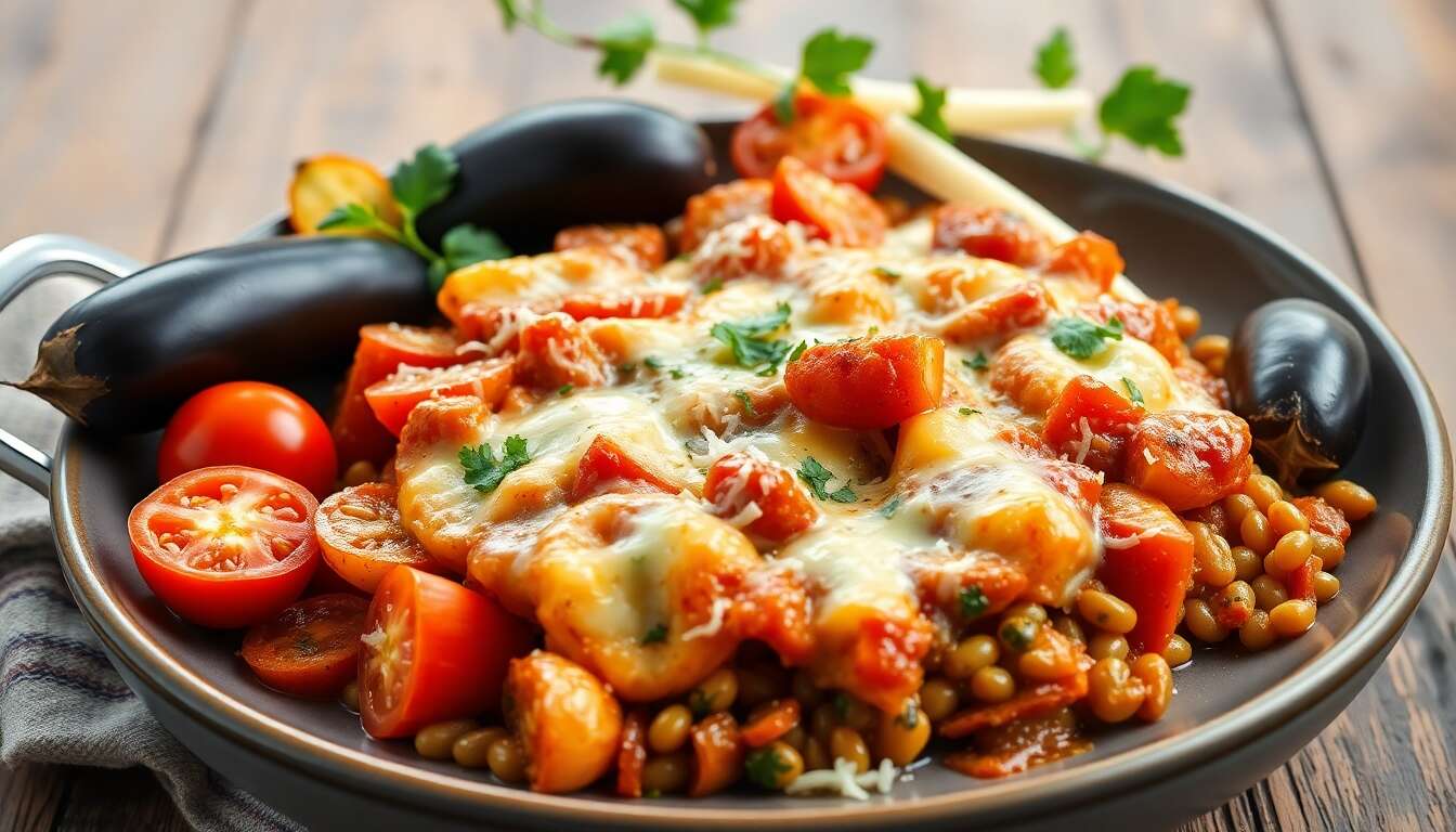 Moussaka Végétarienne : recette Minceur Délicieuse