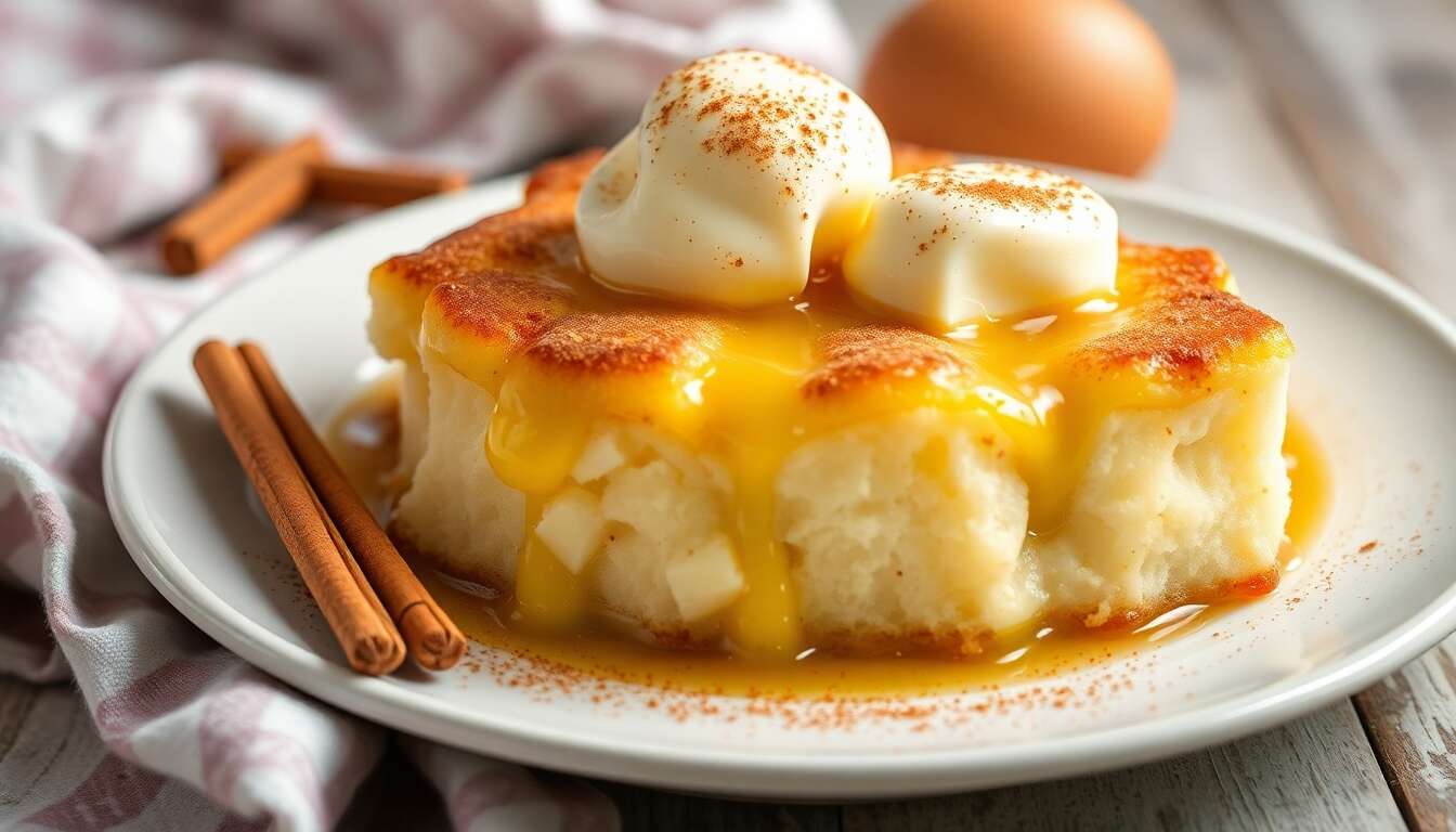 Pudding au pain perdu : une recette minceur délicieuse