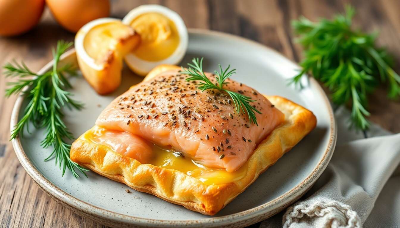 Saumon en croûte : recette minceur délicieuse