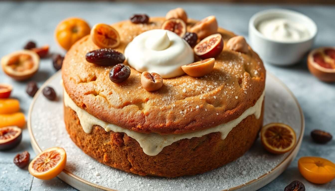 Gâteau au yaourt et fruits : recette minceur délicieuse