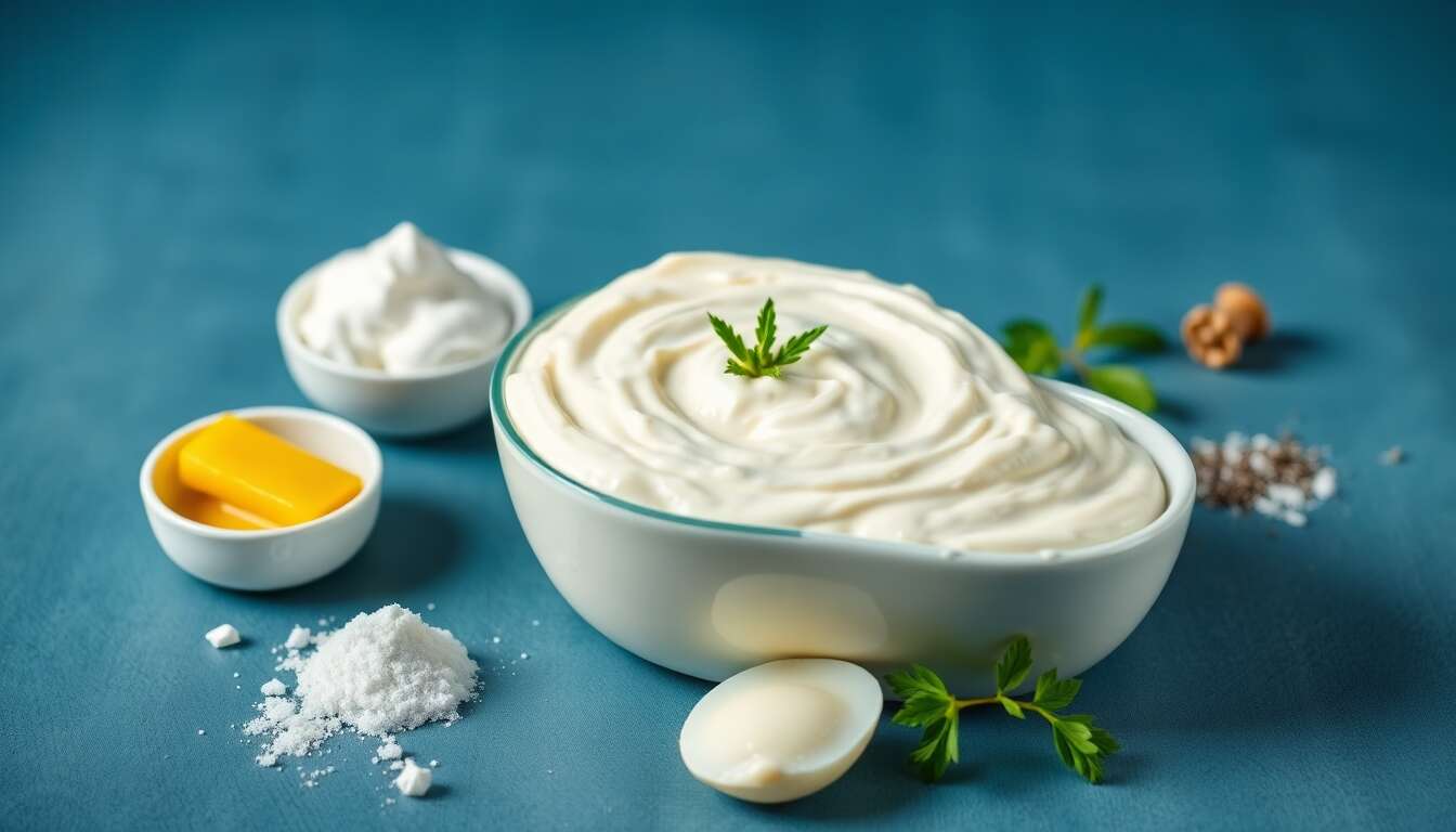 Mayonnaise légère sans huile : recette minceur