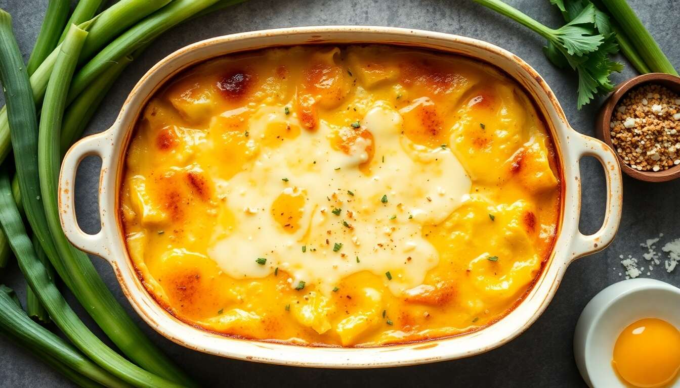 Gratin de poireaux minceur : recette sauce curry sans culpabilité