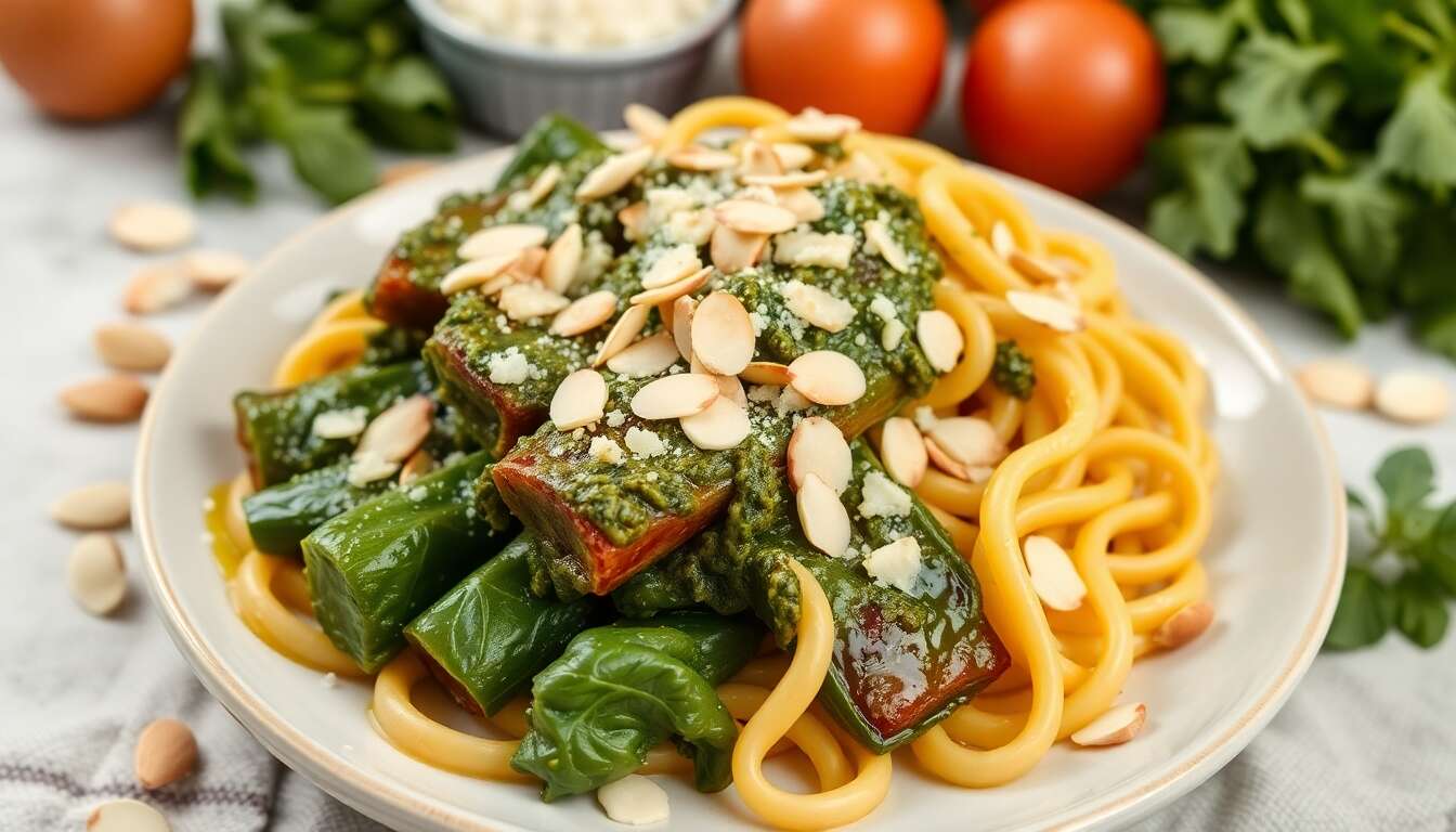 Côtes de bettes au pesto : recette minceur savoureuse