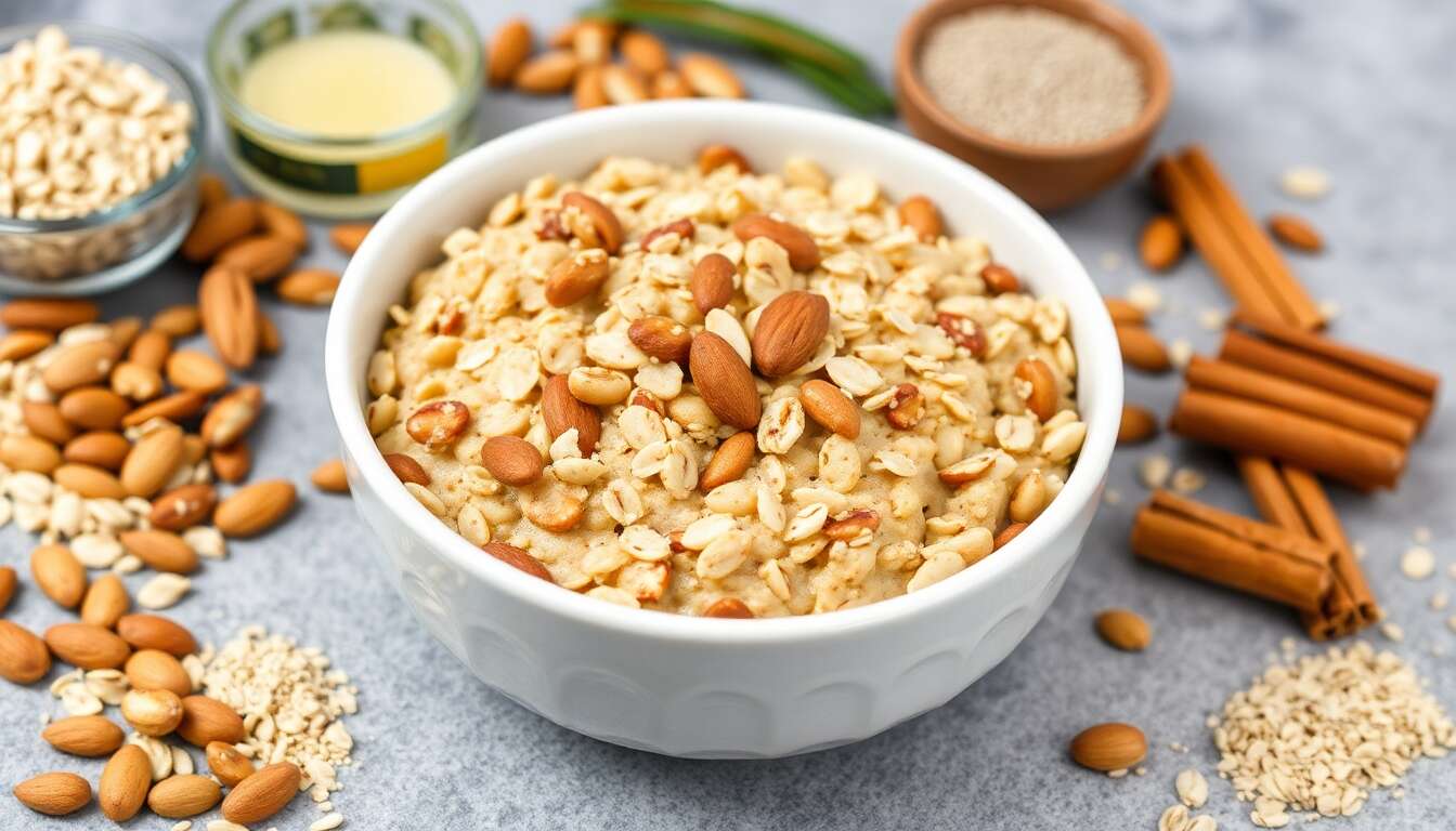 Muesli croustillant maison sans sucre ajouté : recette minceur