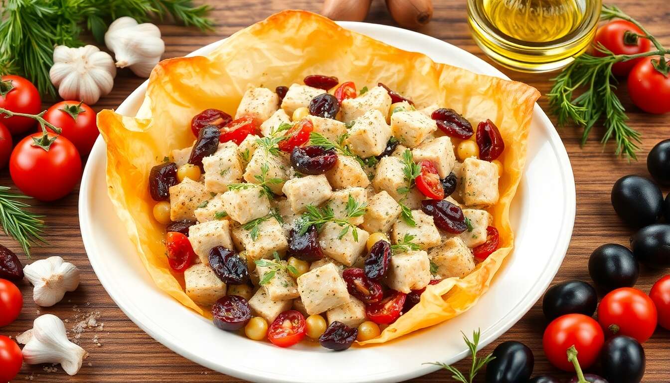 Papillote de thon à la provençale : recette minceur savoureuse