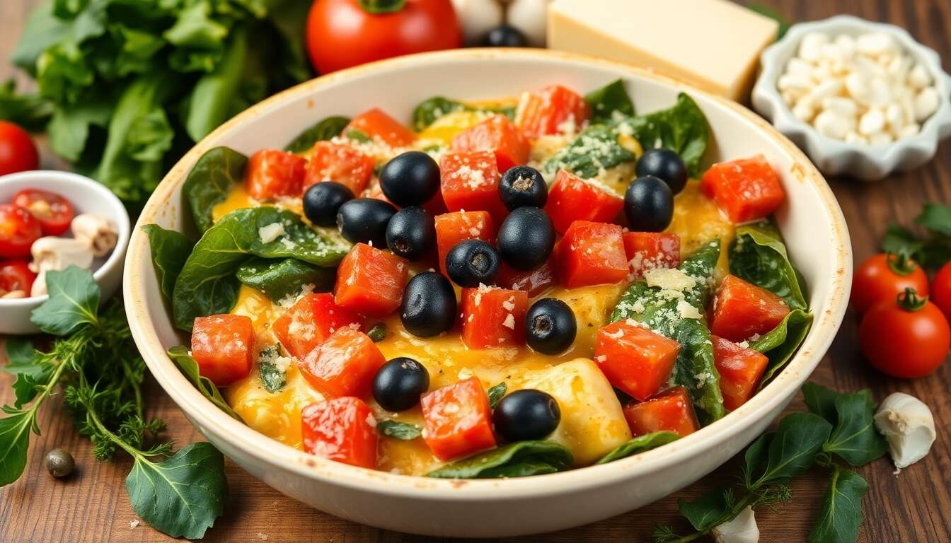 Gratin de blettes à la méditerranéenne : recette minceur savoureuse