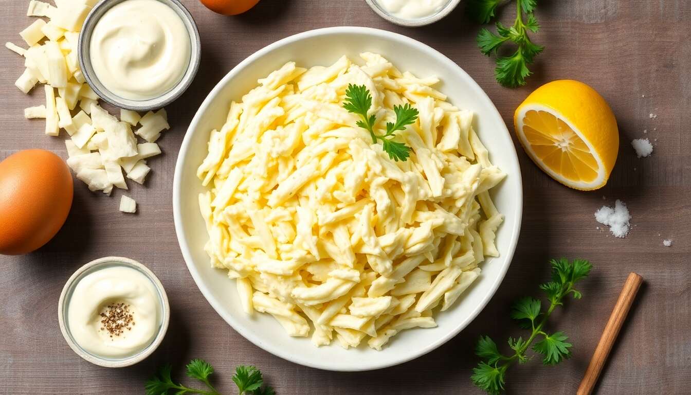 Céleri Rémoulade : recette Minceur Facile et Savoureuse