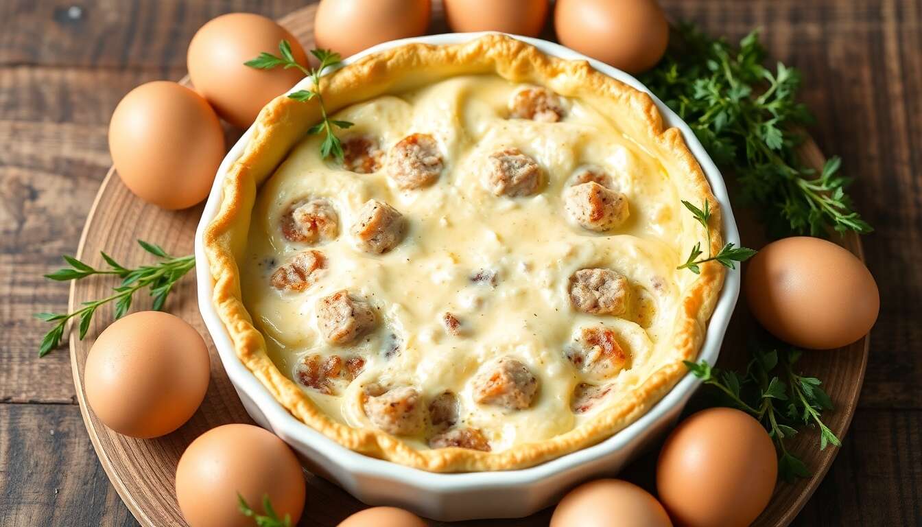 Clafoutis de la mer : recette minceur savoureuse