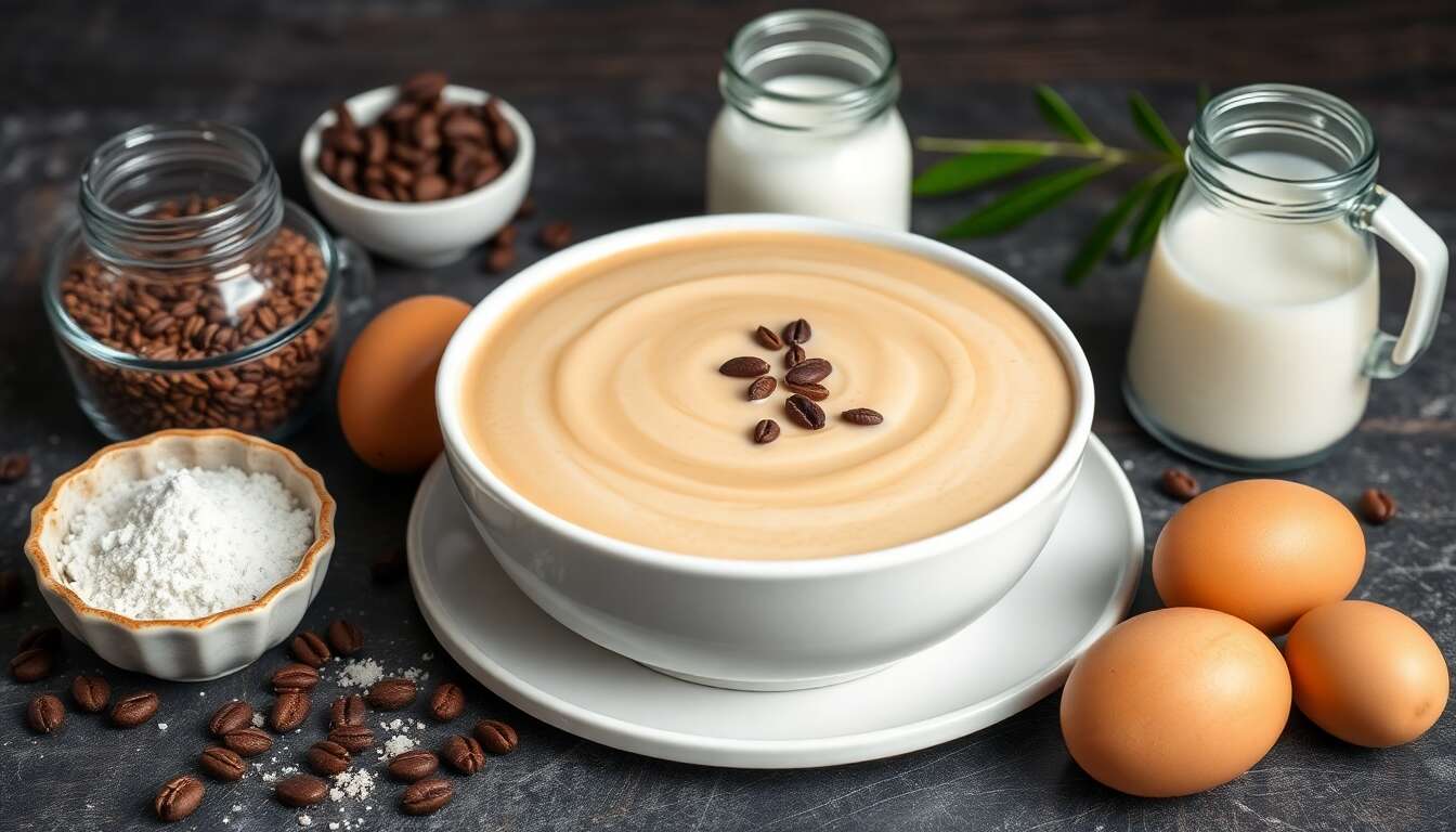 Crème au café : recette minceur savoureuse