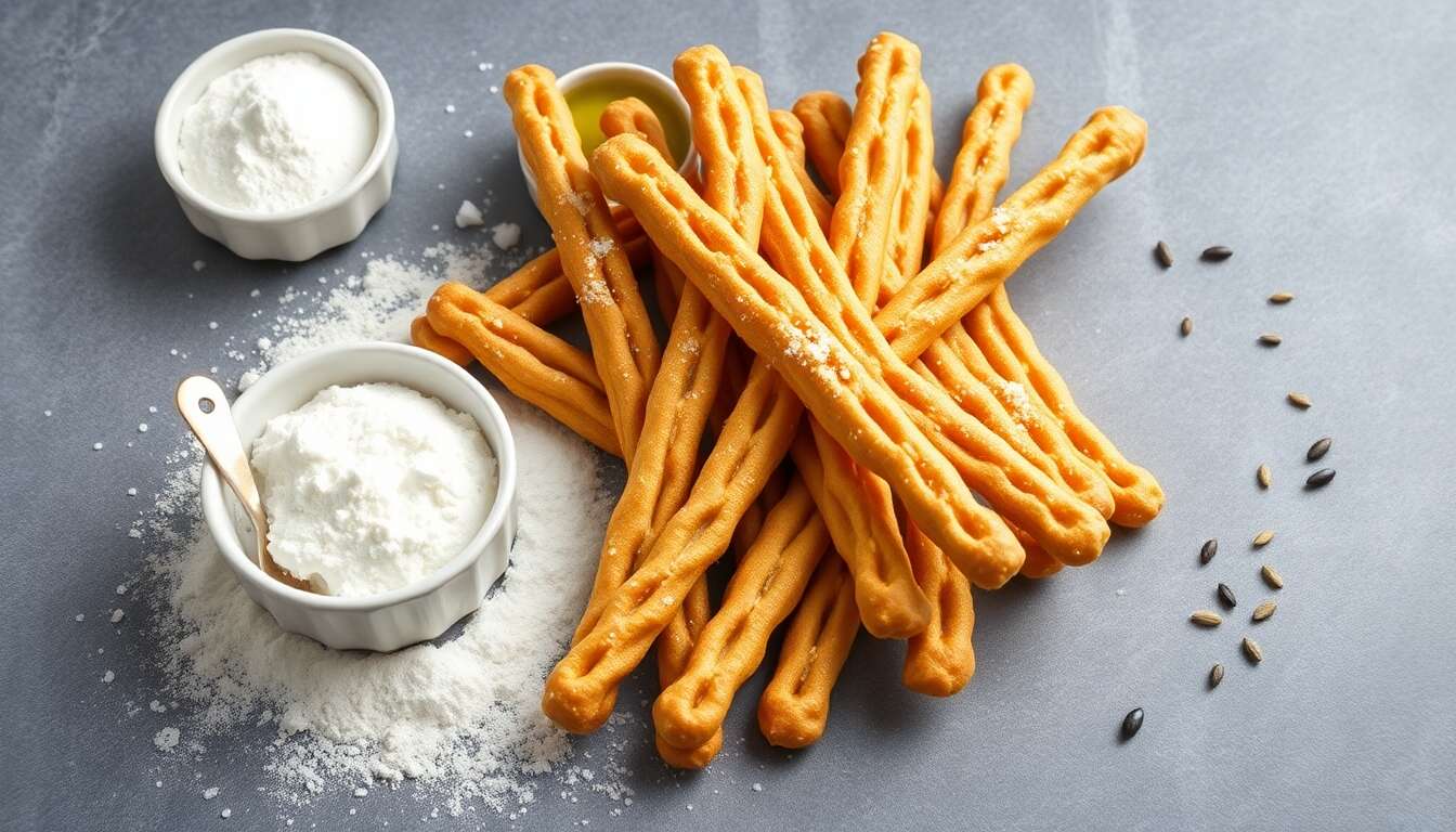 Recette minceur : gressins croustillants faits maison
