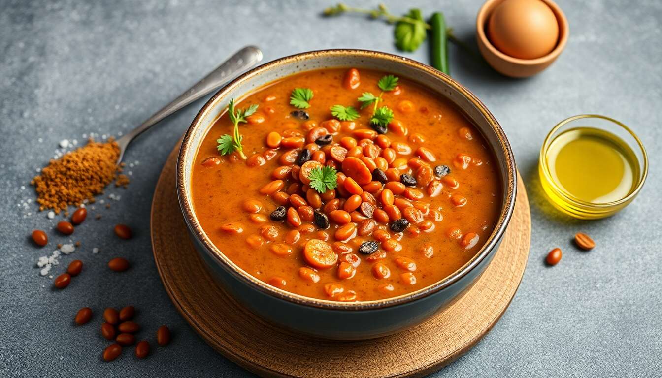 Soupe minceur : lentilles corail au cumin