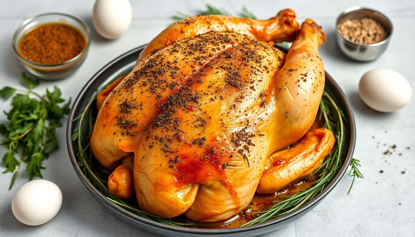 Poulet rôti au four : la recette minceur à découvrir
