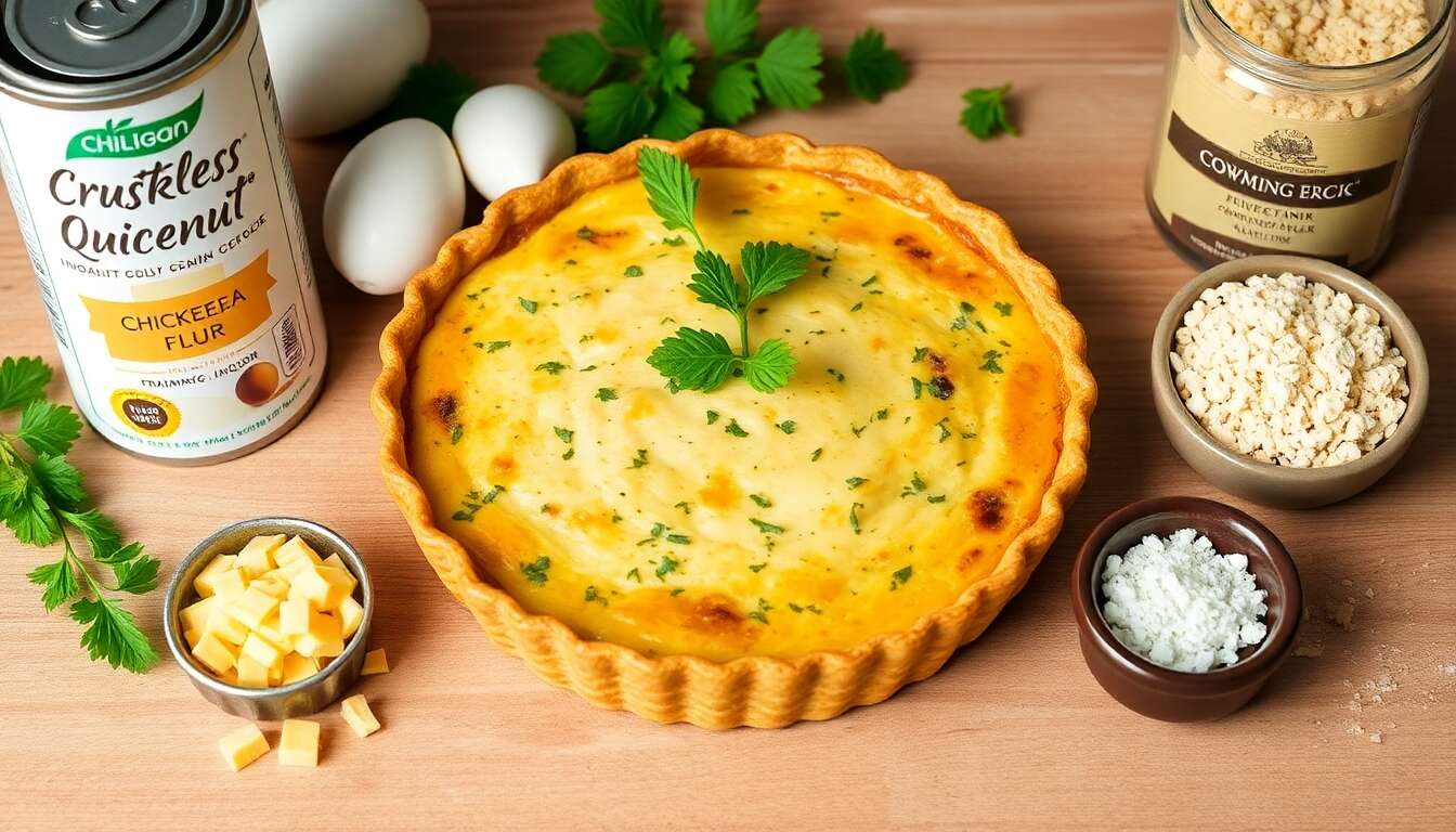 Quiche sans pâte : recette minceur délicieuse