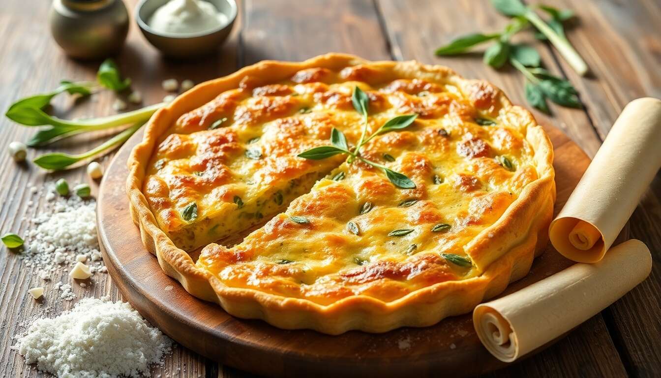 Quiche aux endives : recette minceur savoureuse
