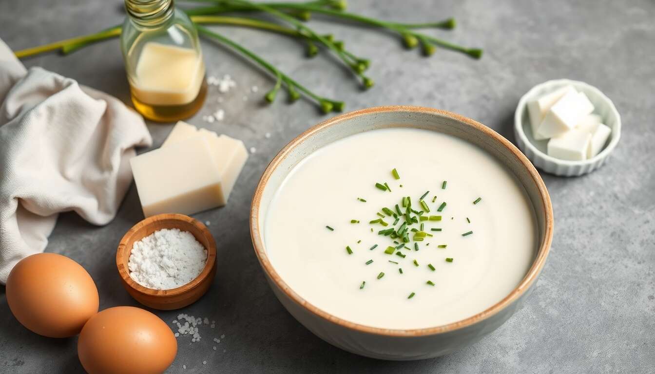 Sauce fromage blanc ciboulette : recette minceur facile