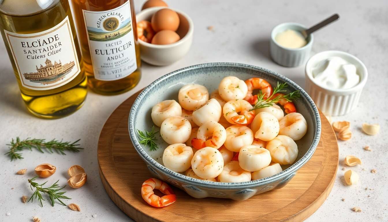 Poêlée de Saint-Jacques et Crevettes au Cidre : recette minceur savoureuse