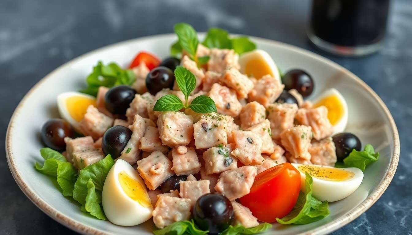 Recette minceur : salade de la mer savoureuse