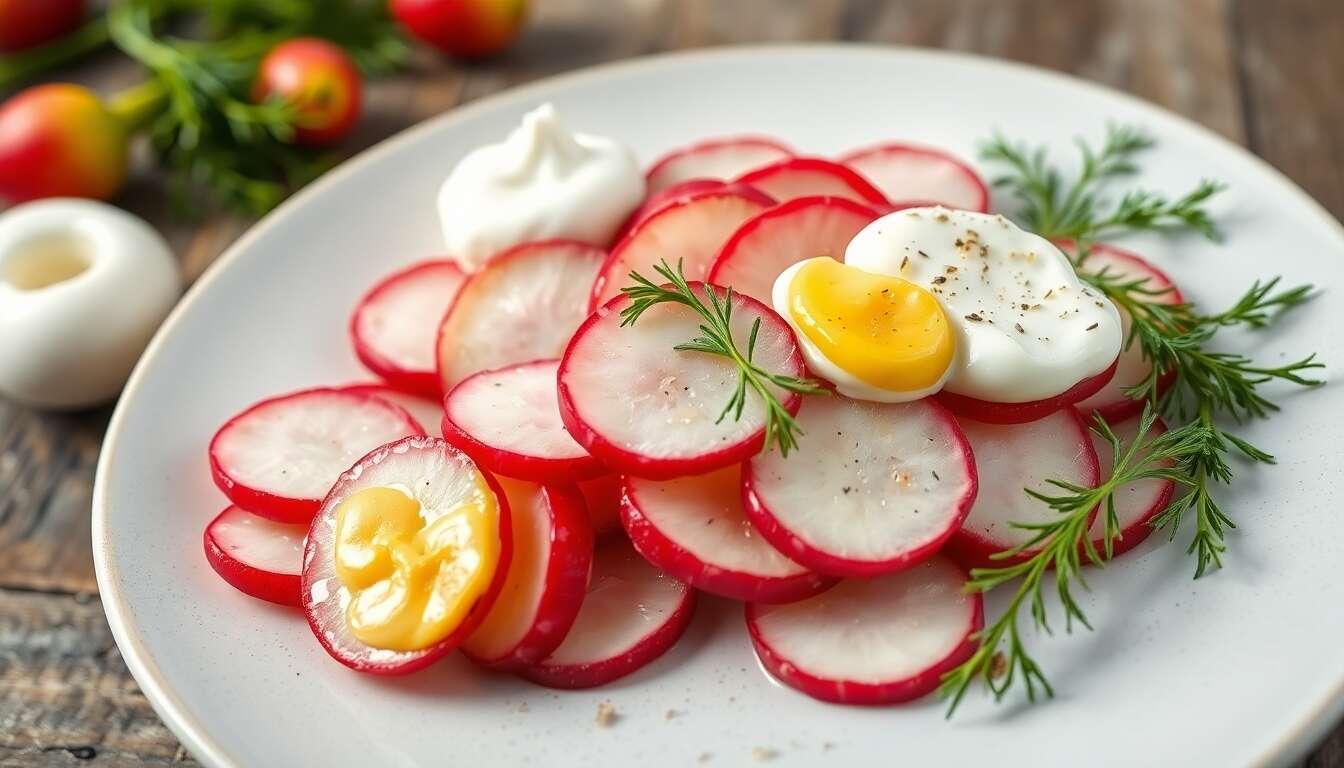 Recettes minceur : idées savoureuses avec des radis