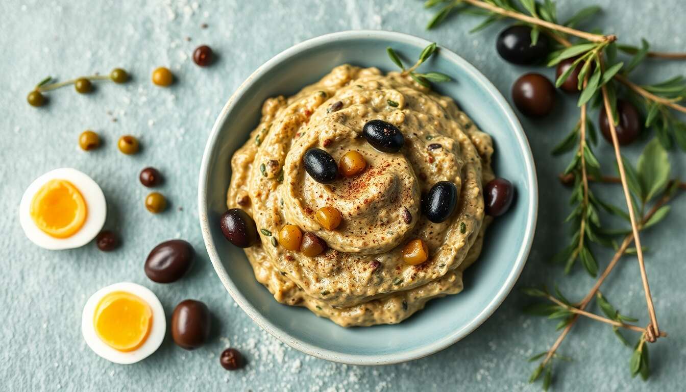 Recette minceur : tapenade aux olives noires savoureuse