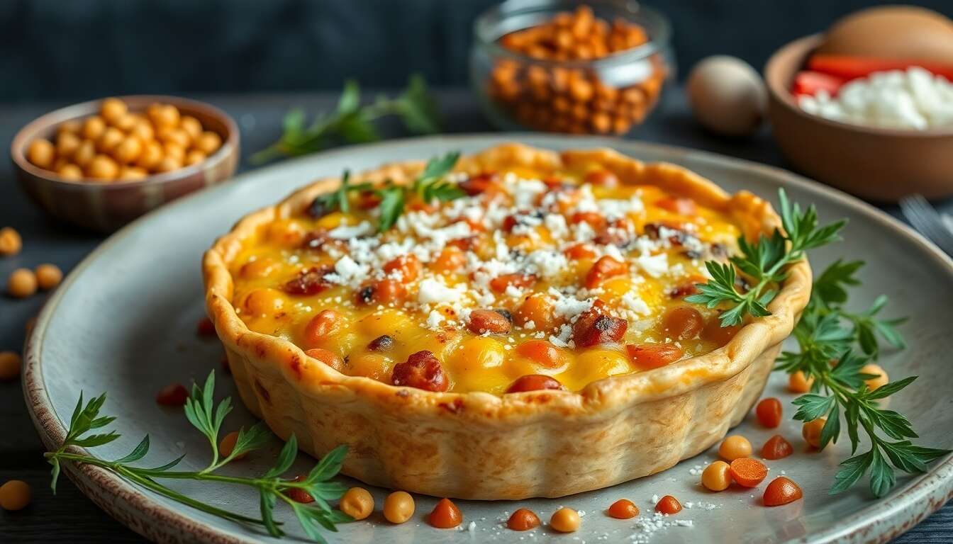 Clafoutis de légumes : recette minceur savoureuse