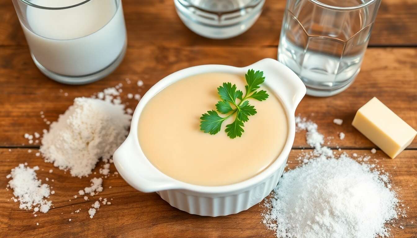Recette minceur : béchamel légère et savoureuse