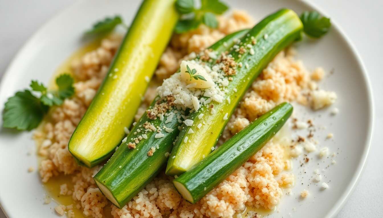 Recettes minceur : délices à base de courgettes