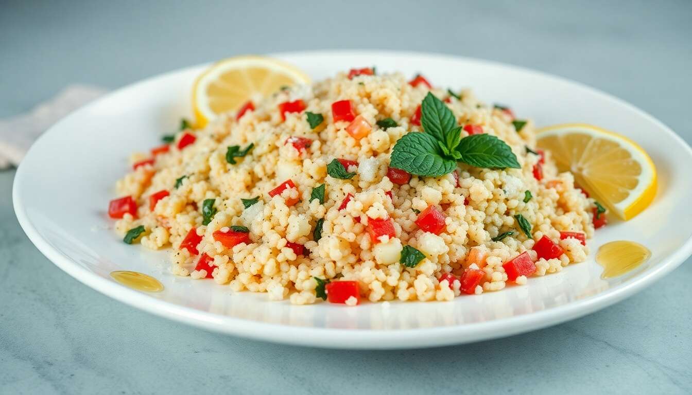 Taboulé minceur : recette légère et savoureuse