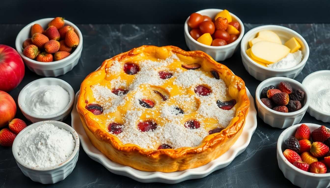 Clafoutis aux Fruits : recette Minceur Délicieuse