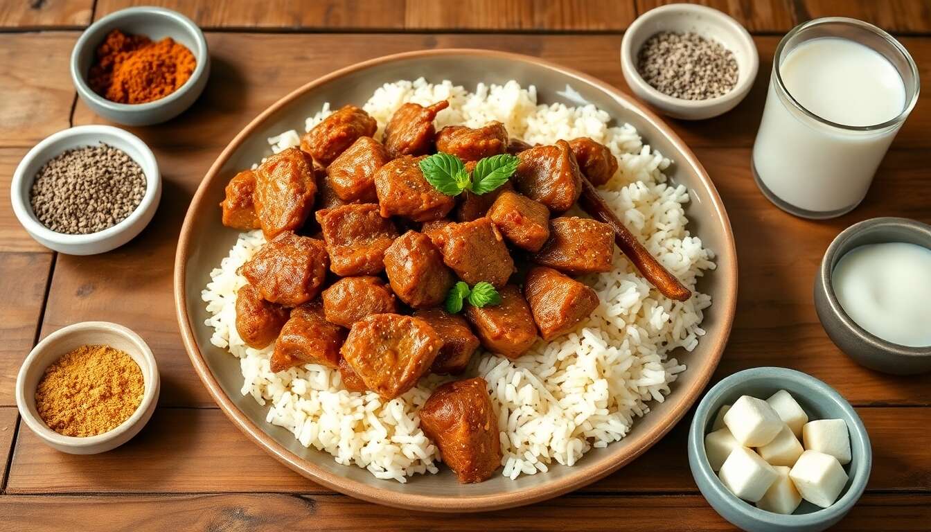 Recette minceur : colombo de porc maison