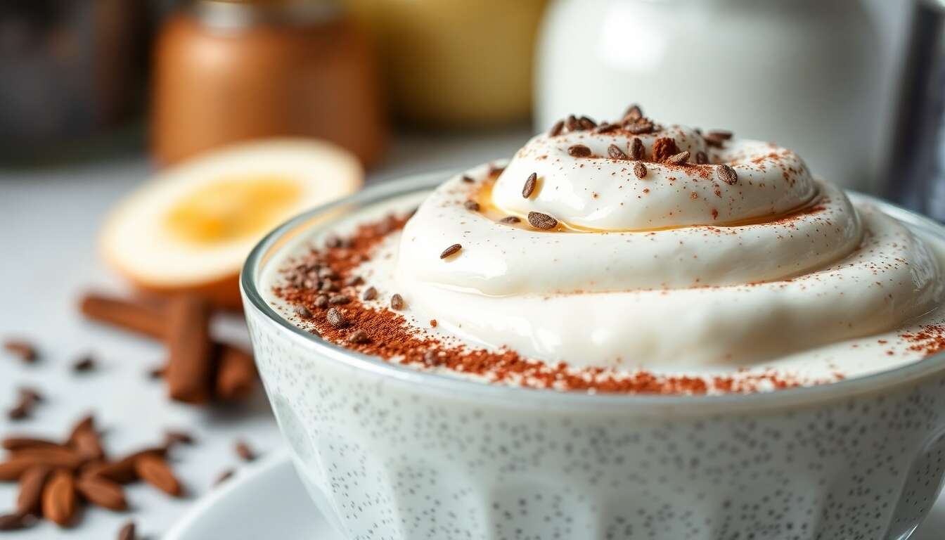 Pudding aux graines de chia : recette minceur facile et rapide