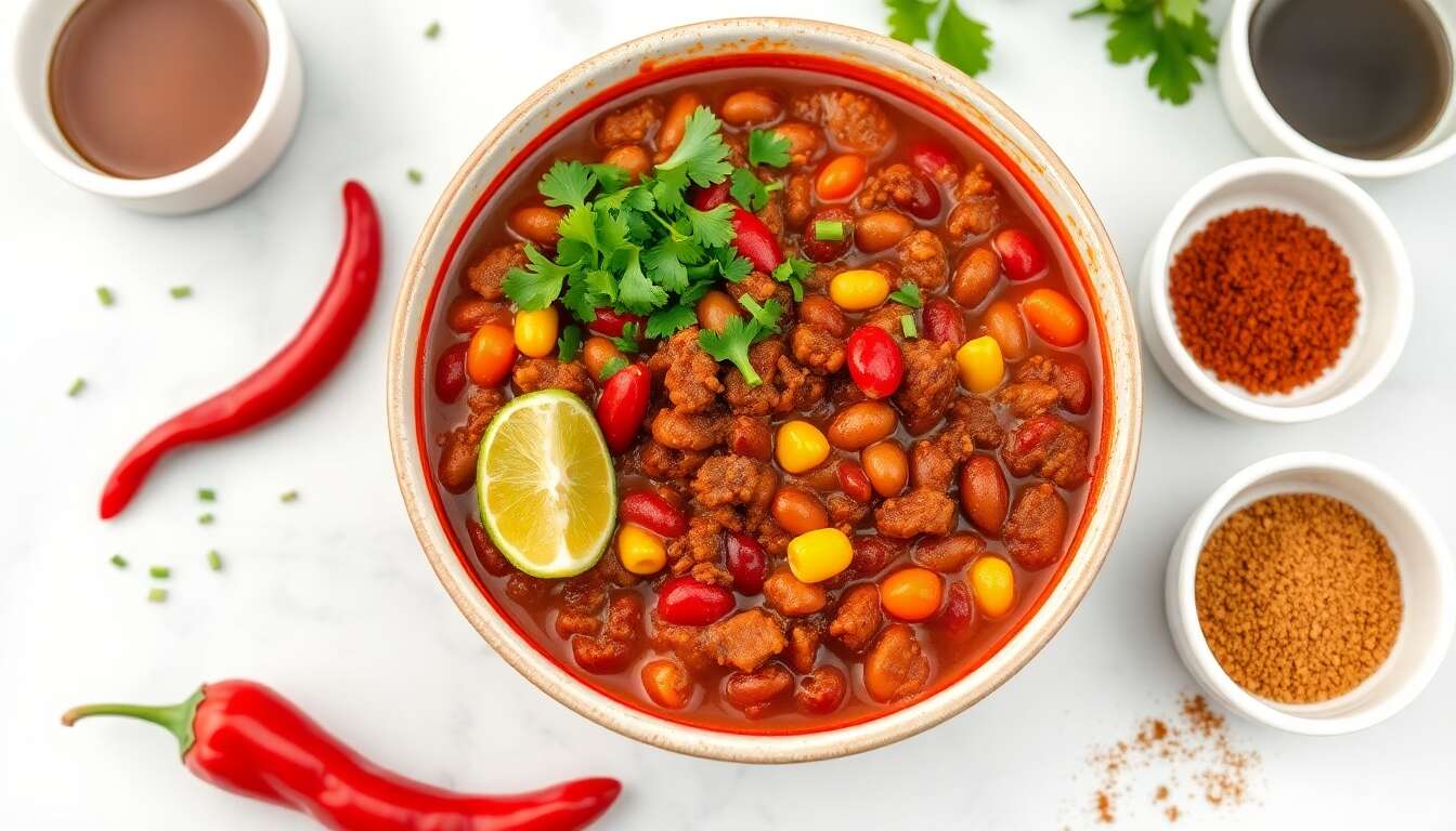 Chili con carne express : recette minceur rapide et délicieuse